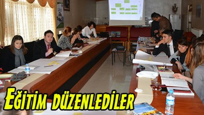 Eğitim düzenlediler