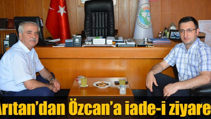 Özcan'ı ziyaret etti
