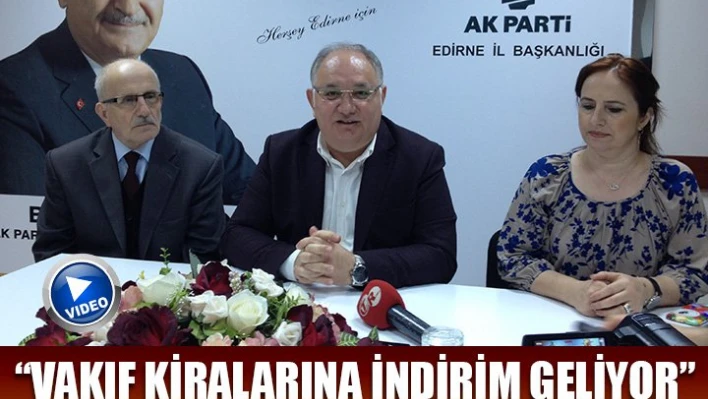 Vakıf kiracılarına müjde