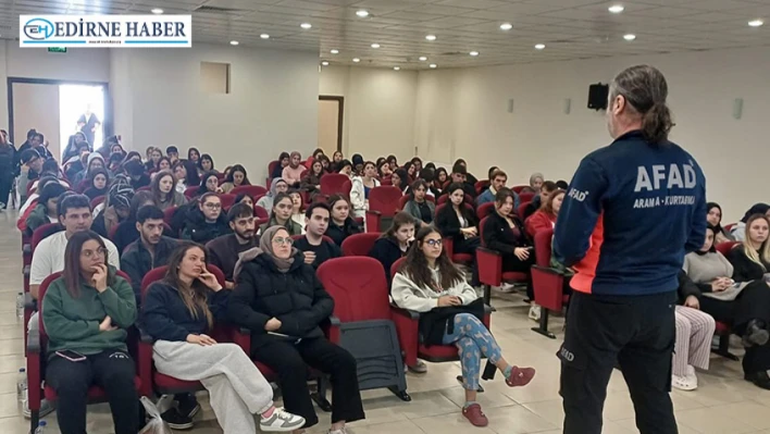 AFAD, gençleri afet bilinciyle donatıyor