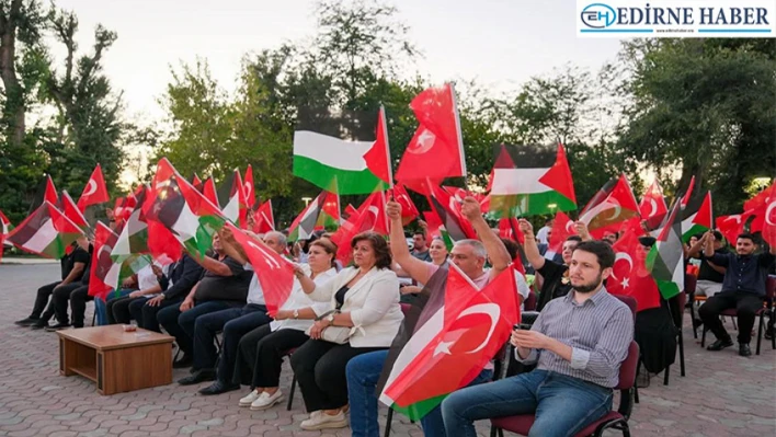 AK Parti'den Gazze'ye destek etkinliği