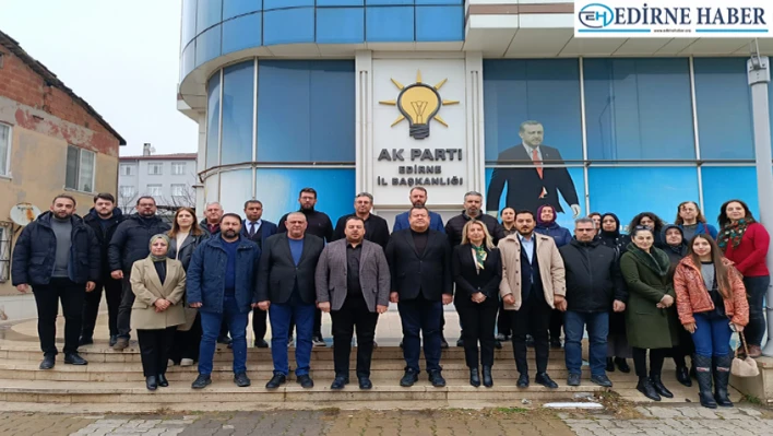 AK Parti Edirne'de 8. Büyük Kongre Heyecanı