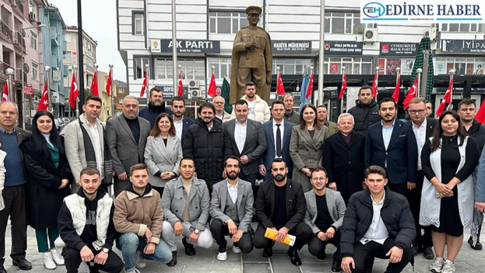 AK Parti Edirne Gençlik Kolları başkanları seçildi