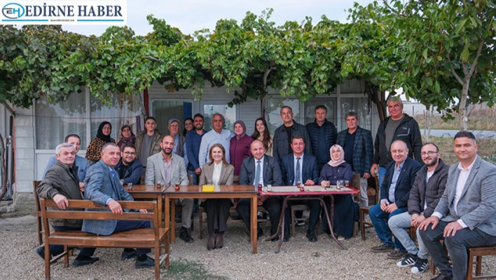 AK Parti Edirne Teşkilatından Uzunköprü çıkarması
