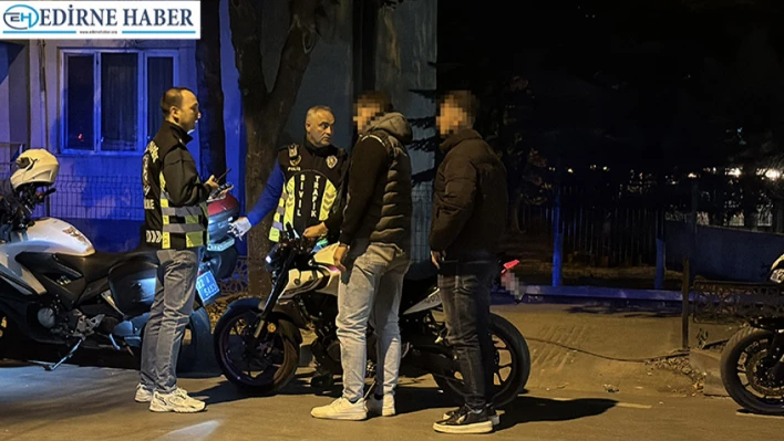 Alkollü motosiklet sürücüsüne 28 bin 937 lira ceza