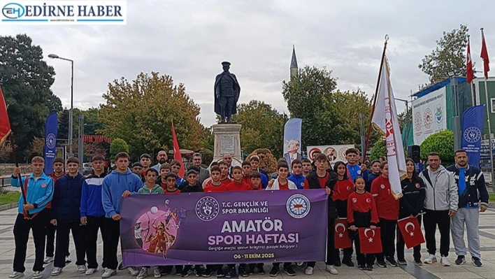 Amatör Spor Haftası kutlamaları başladı
