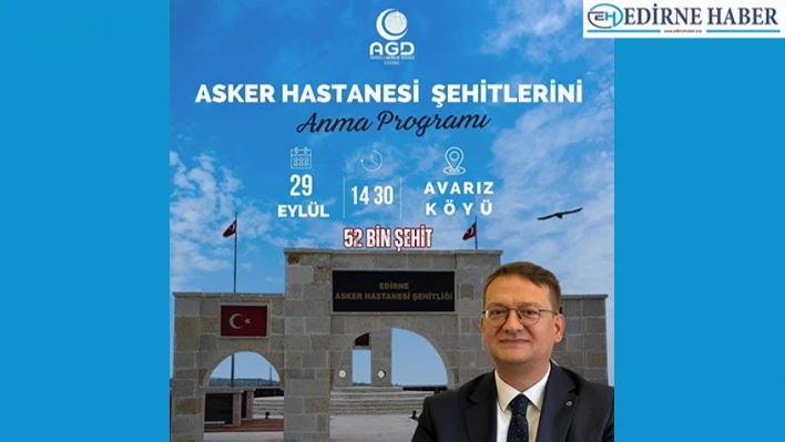 Asker Hastanesi Şehitlerini anma programı