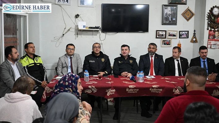 Ayhan, Çavuşbey Mahallesi'nde vatandaşlarla bir araya geldi