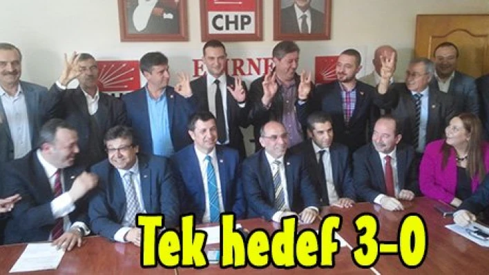 Tek hedef 3-0