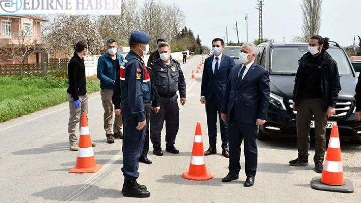 Vali Yıldırım incelemelerde bulundu