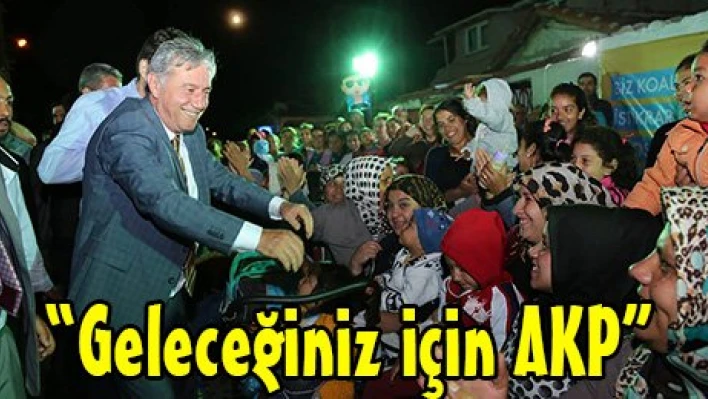 'Geleceğiniz için AKP'