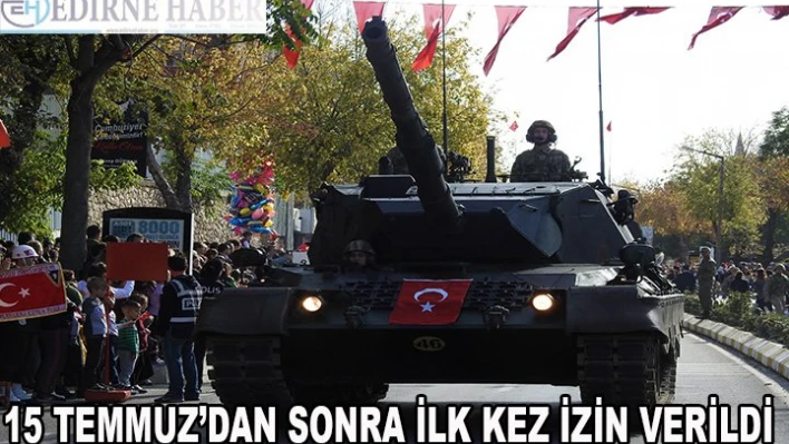 15 Temmuz'dan sonra bir ilk yaşandı