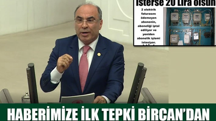 İlk duyan Bircan oldu