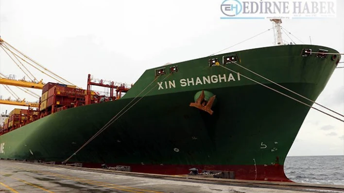 Asyaport'a ilk COSCO gemisi geldi