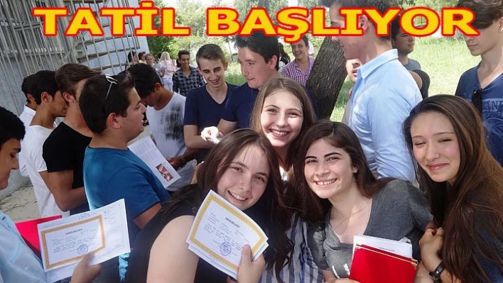 Büyük tatil başlıyor