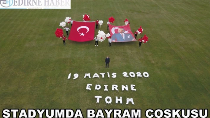 Stadyumda Bayram coşkusu