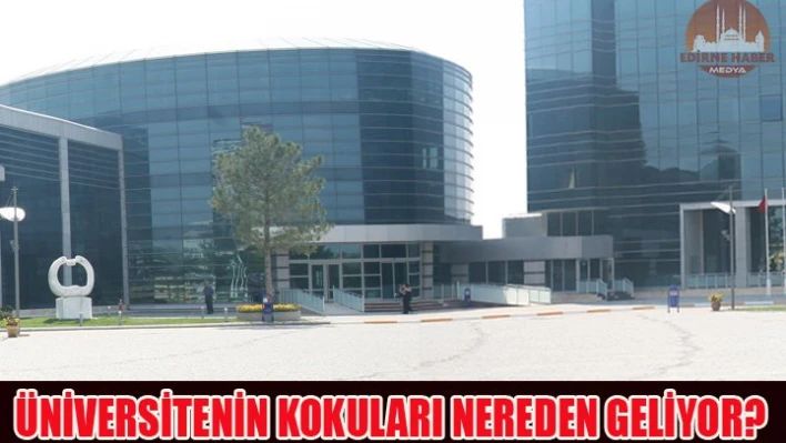 Üniversitenin kokuları vatandaşı bıktırdı