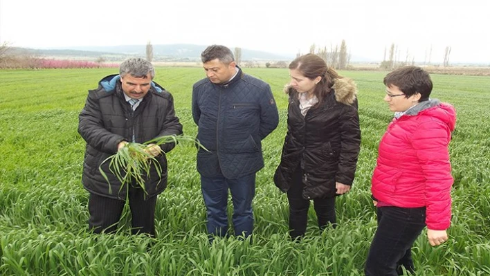 Çiftçiler toplandı