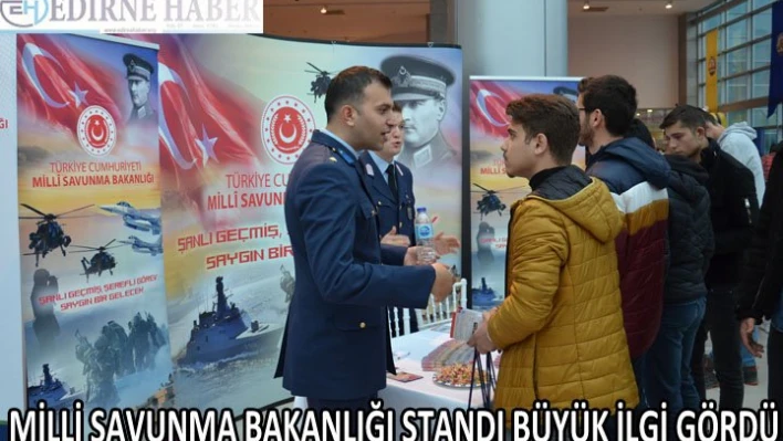 MİLLİ SAVUNMA BAKANLIĞI STANDI BÜYÜK İLGİ GÖRDÜ
