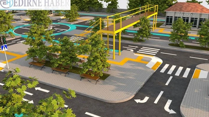 Trafik Eğitim Parkı'nda, 'trafik kurallarına duyarlı toplum' yetiştirilecek