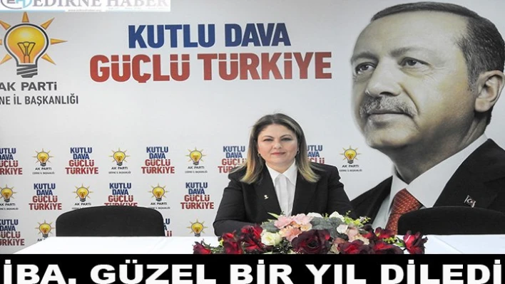İba, güzel bir yıl diledi