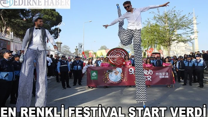 EN RENKLİ FESTİVAL BAŞLADI