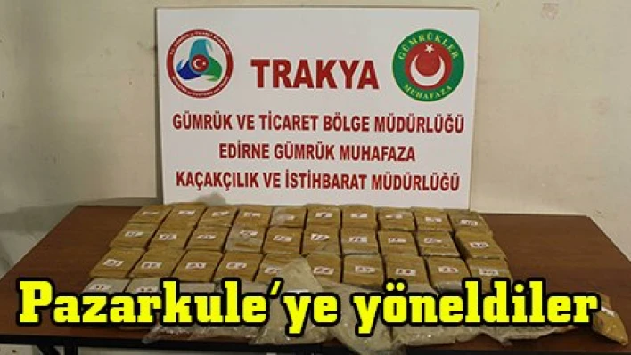 Pazarkule'ye yöneldiler