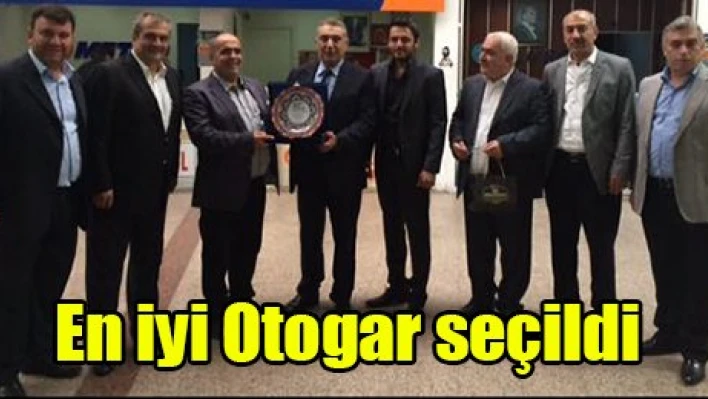 En iyi Otogar seçildi