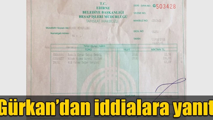 'Ücret almıyoruz'