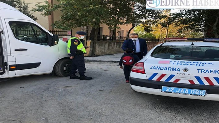  10 okul servisi sürücüsüne para cezası