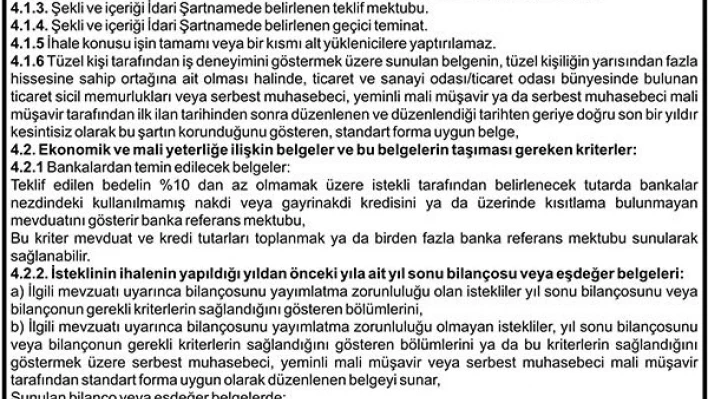 ARAÇ KİRALAMA HİZMETİ ALINACAKTIR
