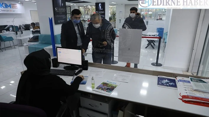 Kapaklı Belediyesine girişte HES kodu sorgulanıyor
