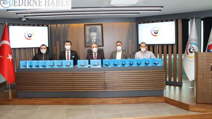 LTSO'dan ihtiyaç sahibi öğrencilere tablet hediyesi