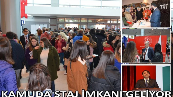 KAMUDA STAJ İMKANI GELİYOR