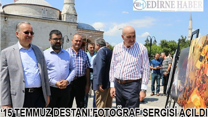 AA fotoğraflarıyla '15 Temmuz Destanı - Milli İradenin Yükselişi' sergisi açıldı