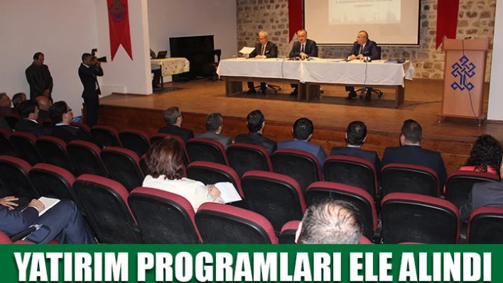 442 proje yatırım programında