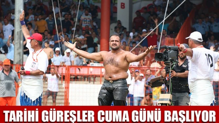Tarihi Kırkpınar'da 656'ıncı Randevu Başlıyor