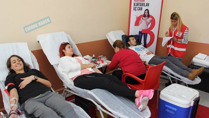 5 bin 106 ünite kan topladılar