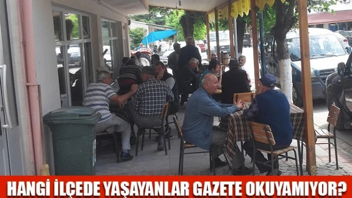 BU İLÇEDE GAZETE SATILMIYORâ€¦