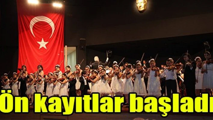 Ön kayıtlar başladı