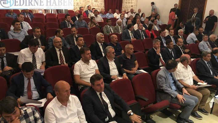 Helvacıoğlu, Keşan'ın sorunlarını anlattı