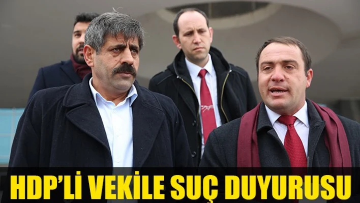 Suç duyurusunda bulundular