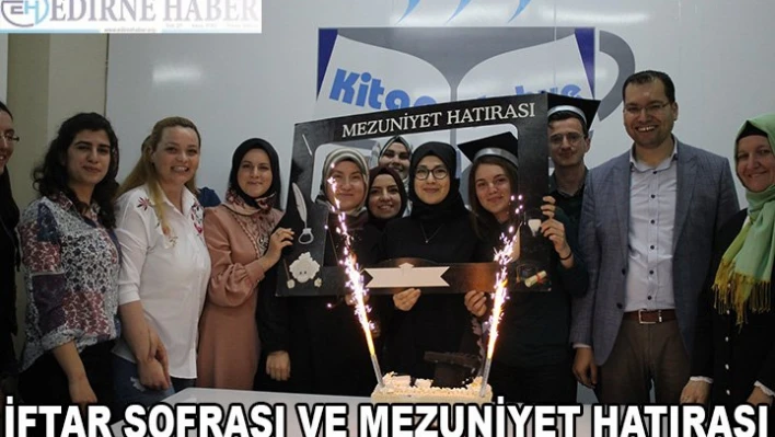 İftar sofrası ve mezuniyet programı