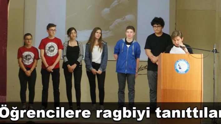 Lise öğrencilerine tanıtıldı
