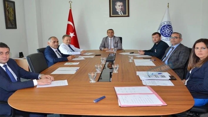 Üst kurul toplantısı yapıldı