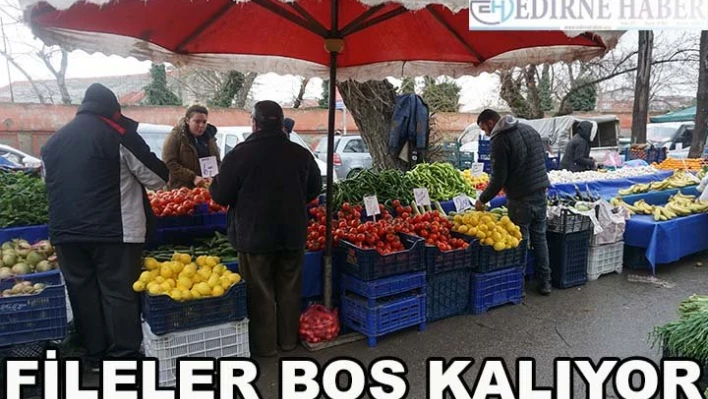 Fileler boş kalıyor
