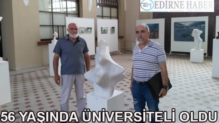 56 Yaşında Üniversiteli Oldu