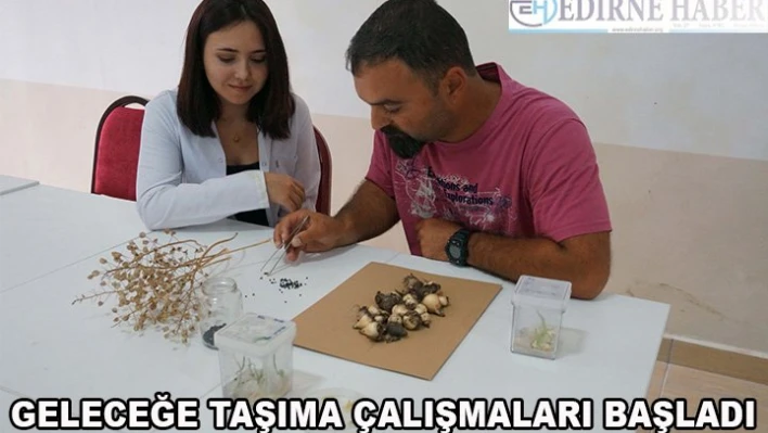 Geleceğe taşıma çalışmaları başladı