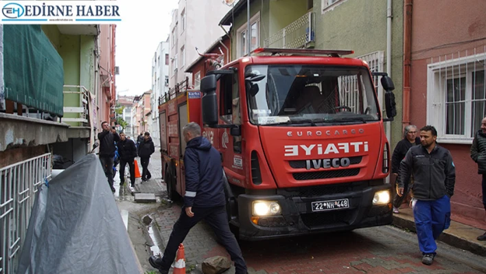 Baca yangını korkuttu