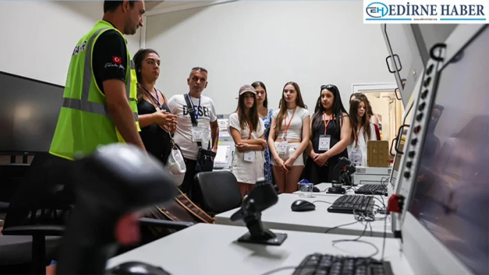 Balkanlı öğrenciler BAYKAR tesisini ziyaret etti